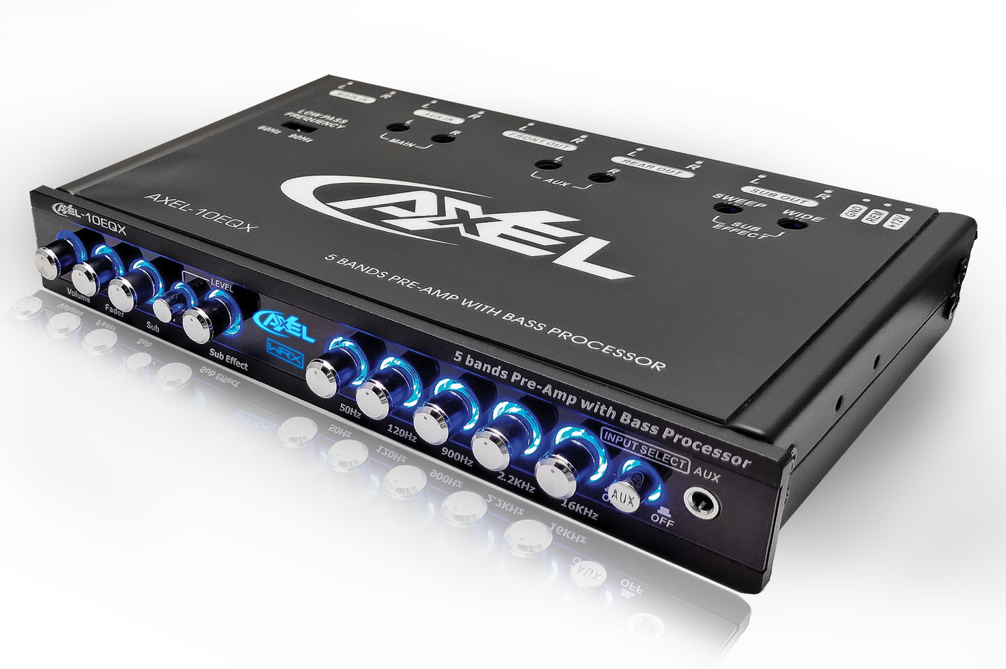 Pre Amplificador De 5 Bandas, Efecto Epicentro, Axel-10EQX