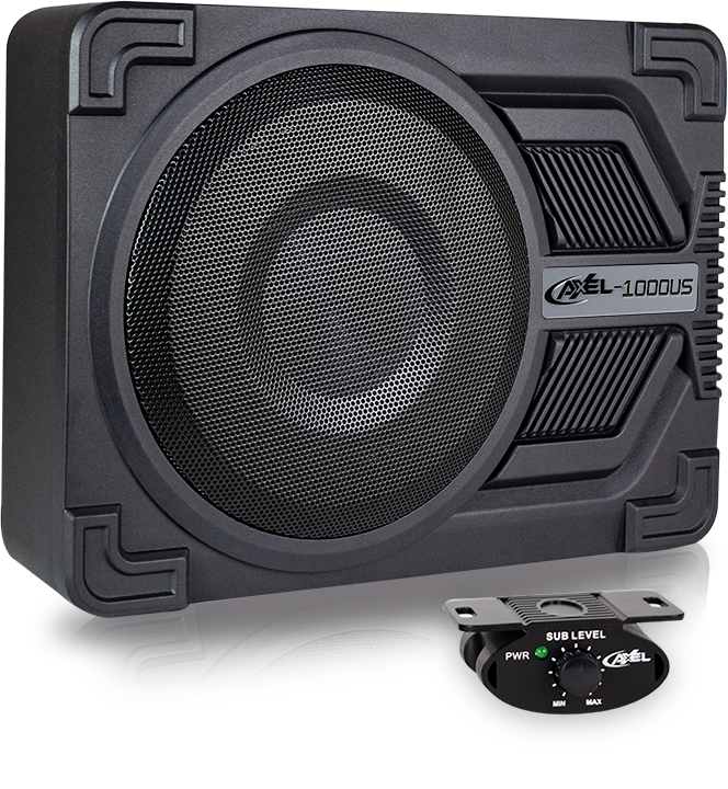 Subwoofer Amplificado De 10" Pulgadas Premium Con Puerto de Aire Axel