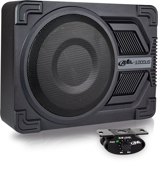 Subwoofer Amplificado De 10" Pulgadas Premium Con Puerto de Aire Axel