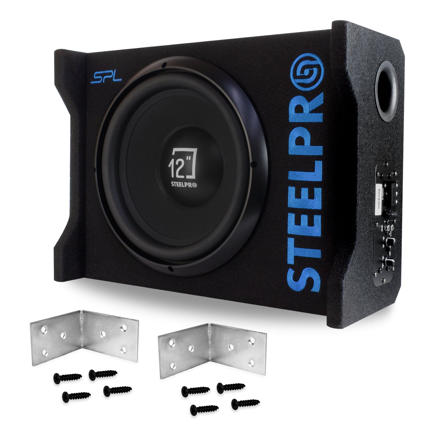 Subwoofer Amplificado de 12" Pulgadas de 1200W SPL de Alta Presión