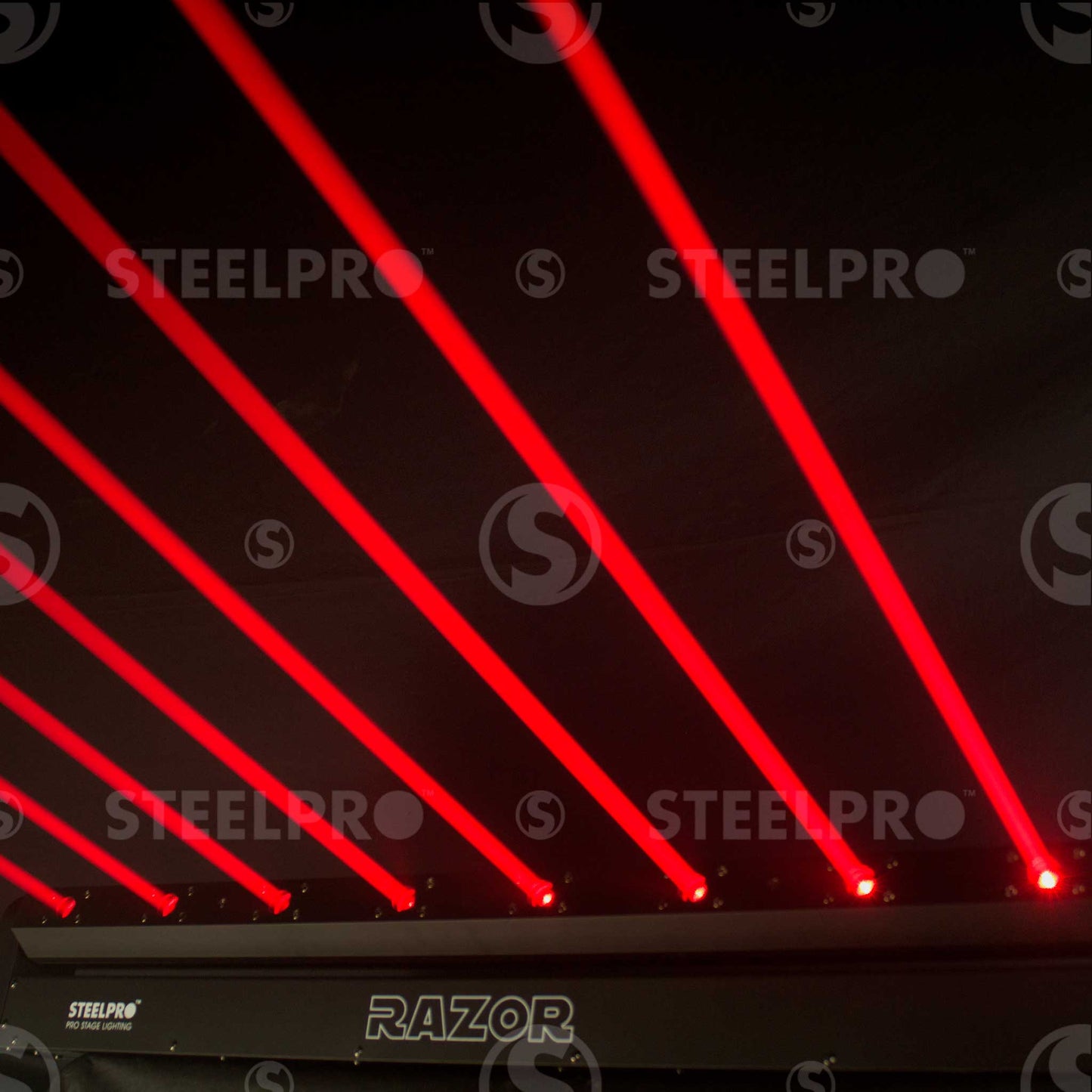 Barra Motorizada De 8 Laser De 300mW Rojo