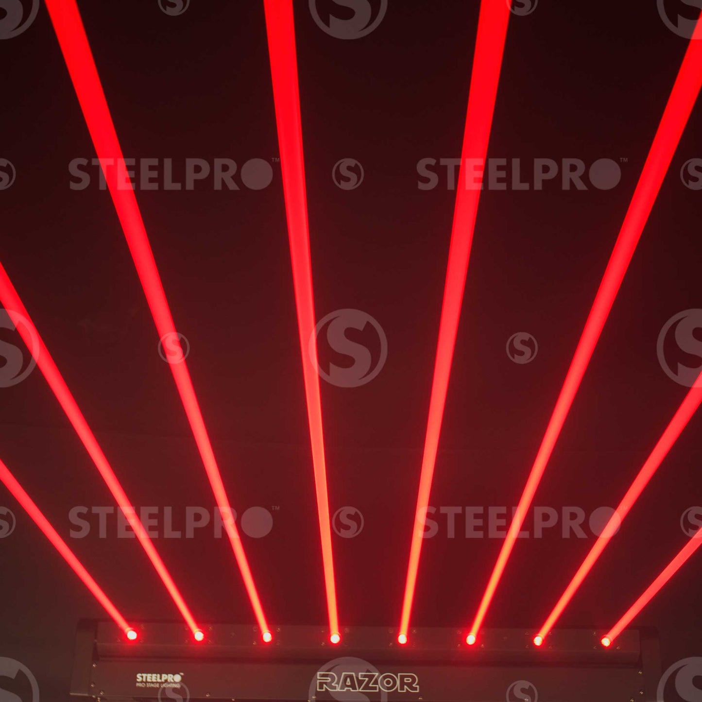 Barra Motorizada De 8 Laser De 300mW Rojo