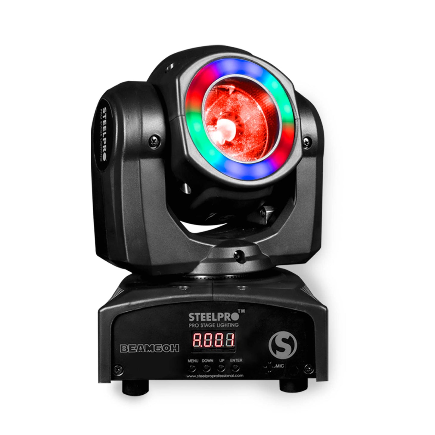 Cabeza Móvil Beam De 60 Watts, RGBW, 4 en 1