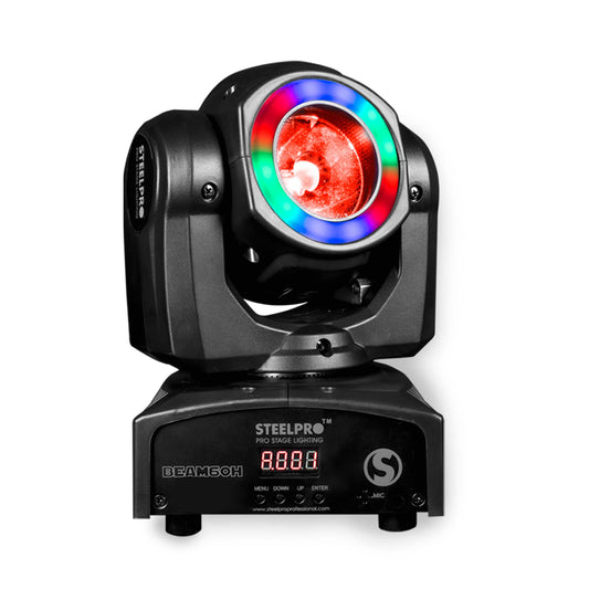 Cabeza Móvil Beam De 60 Watts, RGBW, 4 en 1