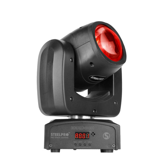 Cabeza Móvil Robótica LED Beam 80 Watts Rgbw 4 en 1 Full Color