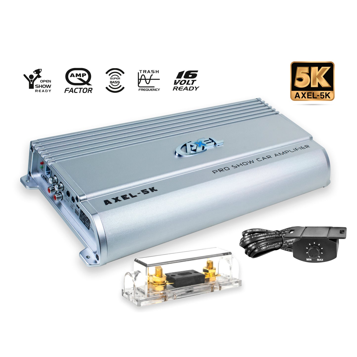 Amplificador Para Auto Clase D 1750w Rms Mono Mini AXEL-5K