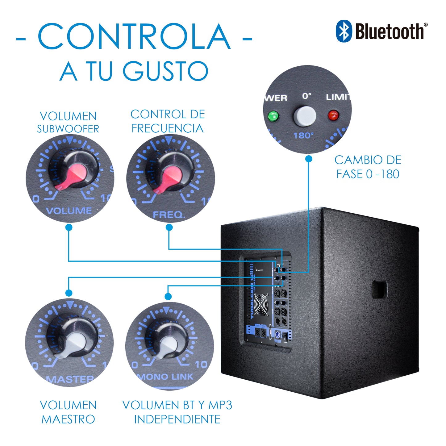 Sistema De Audio Lineal Profesional Tubalcain