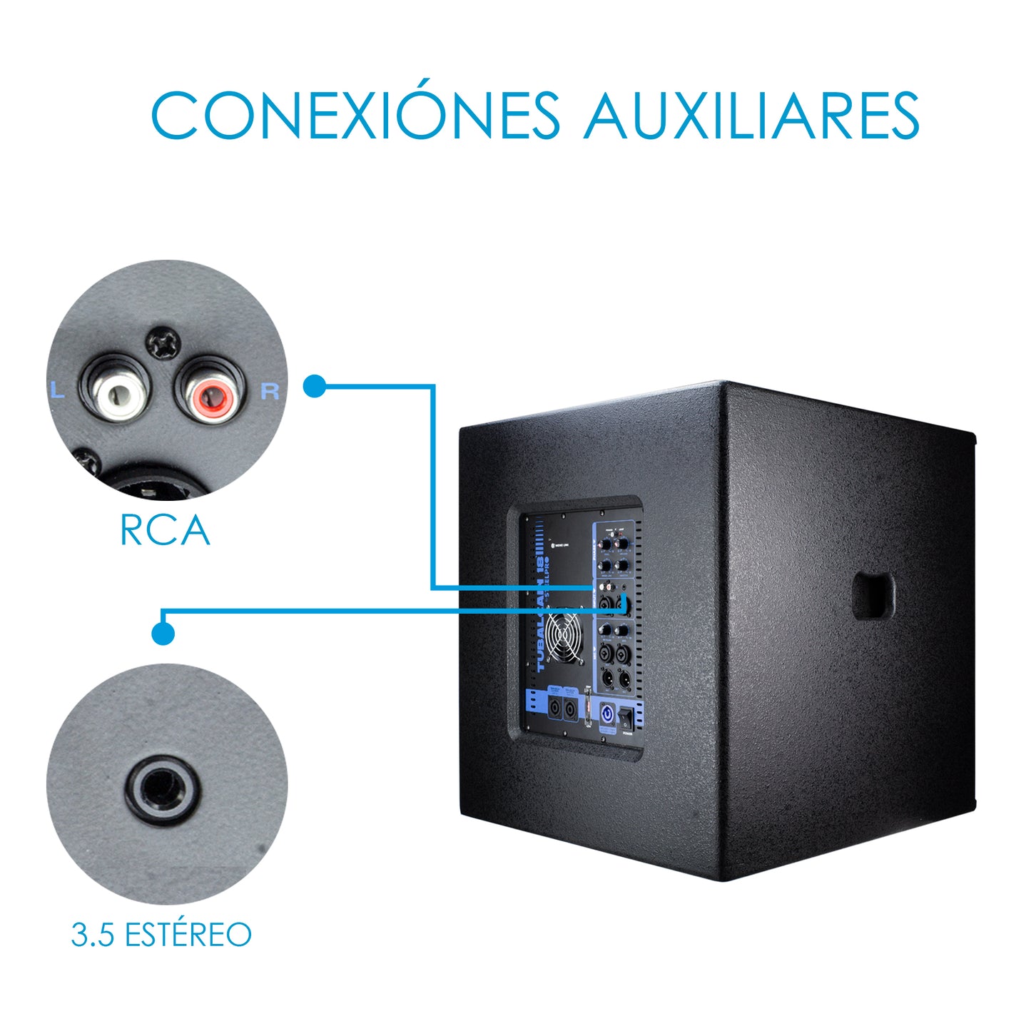 Sistema De Audio Lineal Profesional Tubalcain