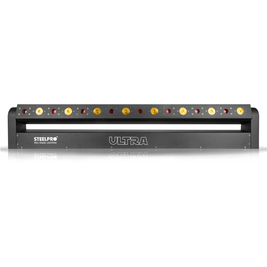 Barra Led con Laser, Laser Rojo de 500mW y Led Ámbar de 8W