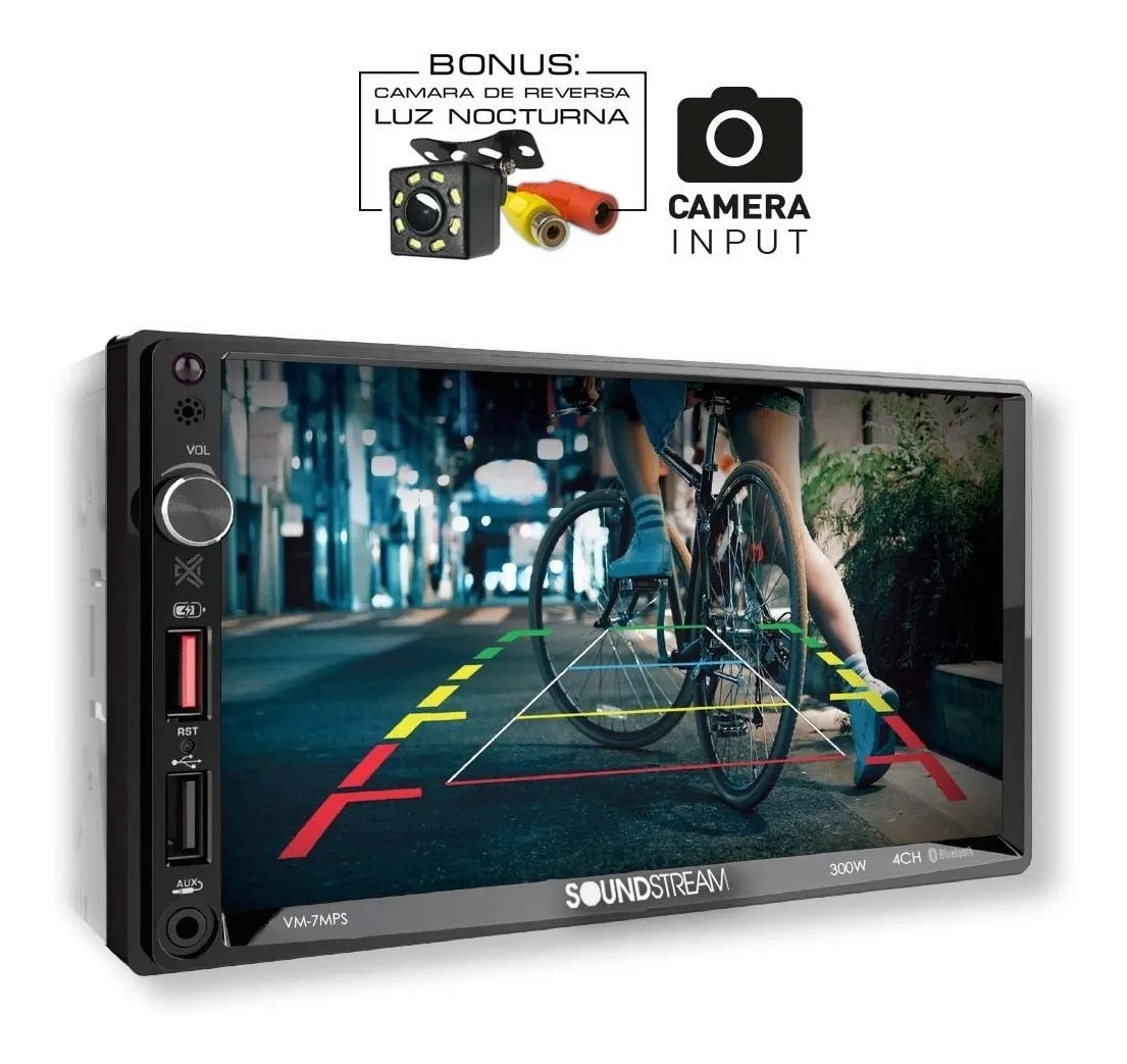 Autoestereo Soundstream Vm-7mps Pantalla 7 Android Bt Usb