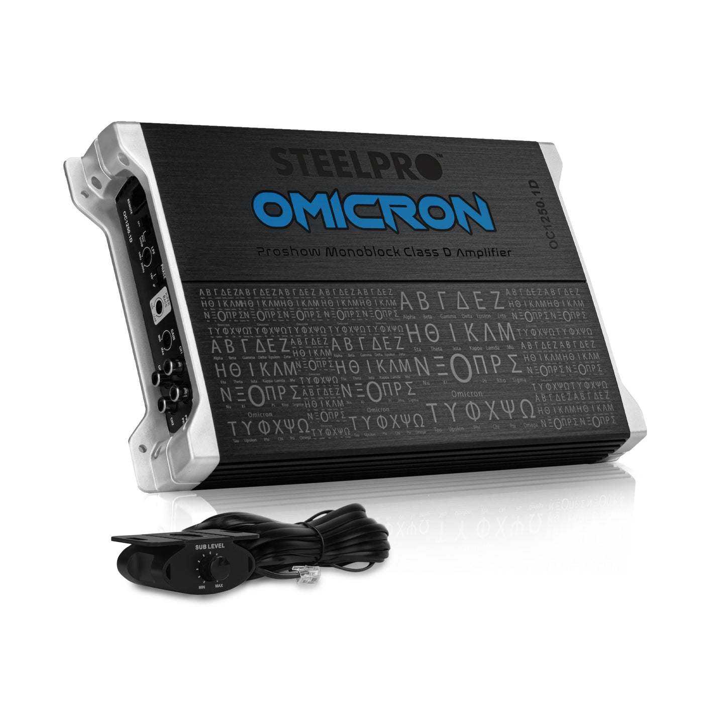 Amplificador Clase D Mono Block Para Auto de 1200 Watts MAX ÓMICRON By Steelpro