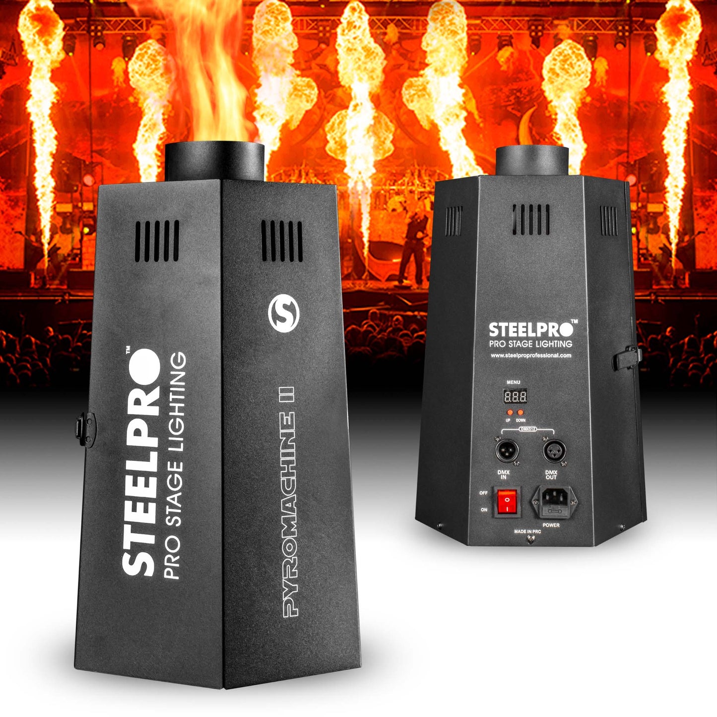 Maquina De Fuego Lanza Llamas De 200W