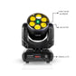 Cabeza Motorizada RGBW, 4 en 1 + Laser Verde
