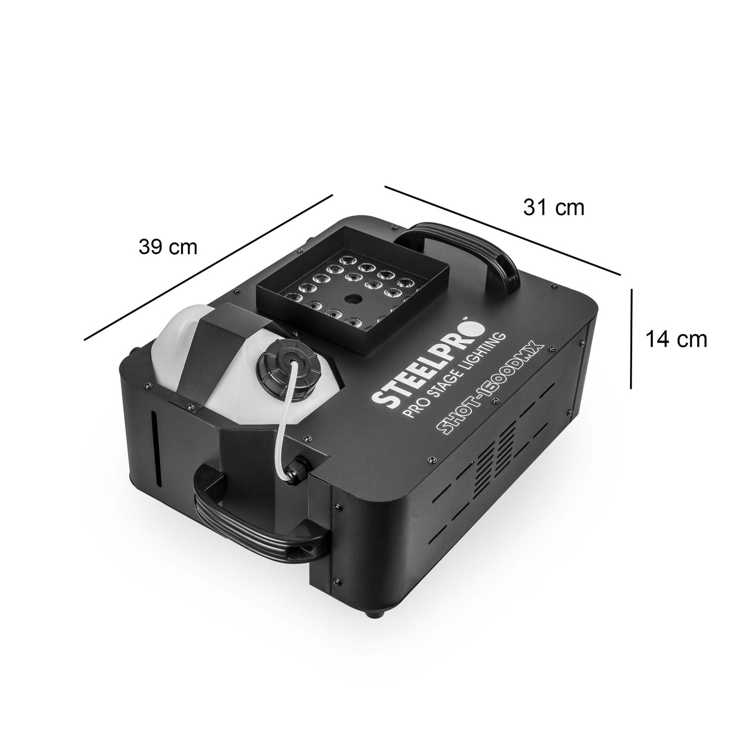 Maquina De Humo De Tiro Vertical De 1600w Con LEDS