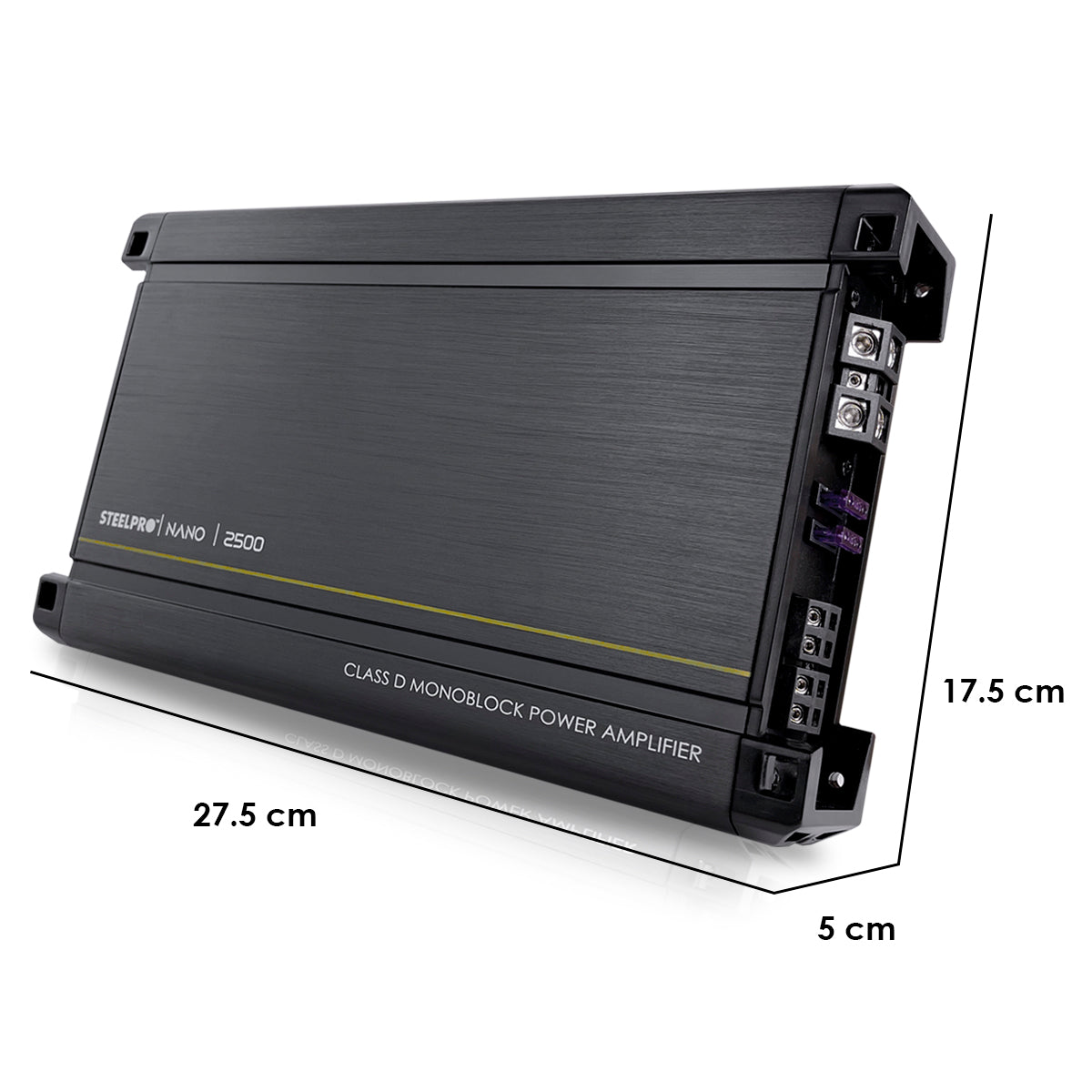 Amplificador Clase D Para Auto de 2500 Watts Mono Block NANO