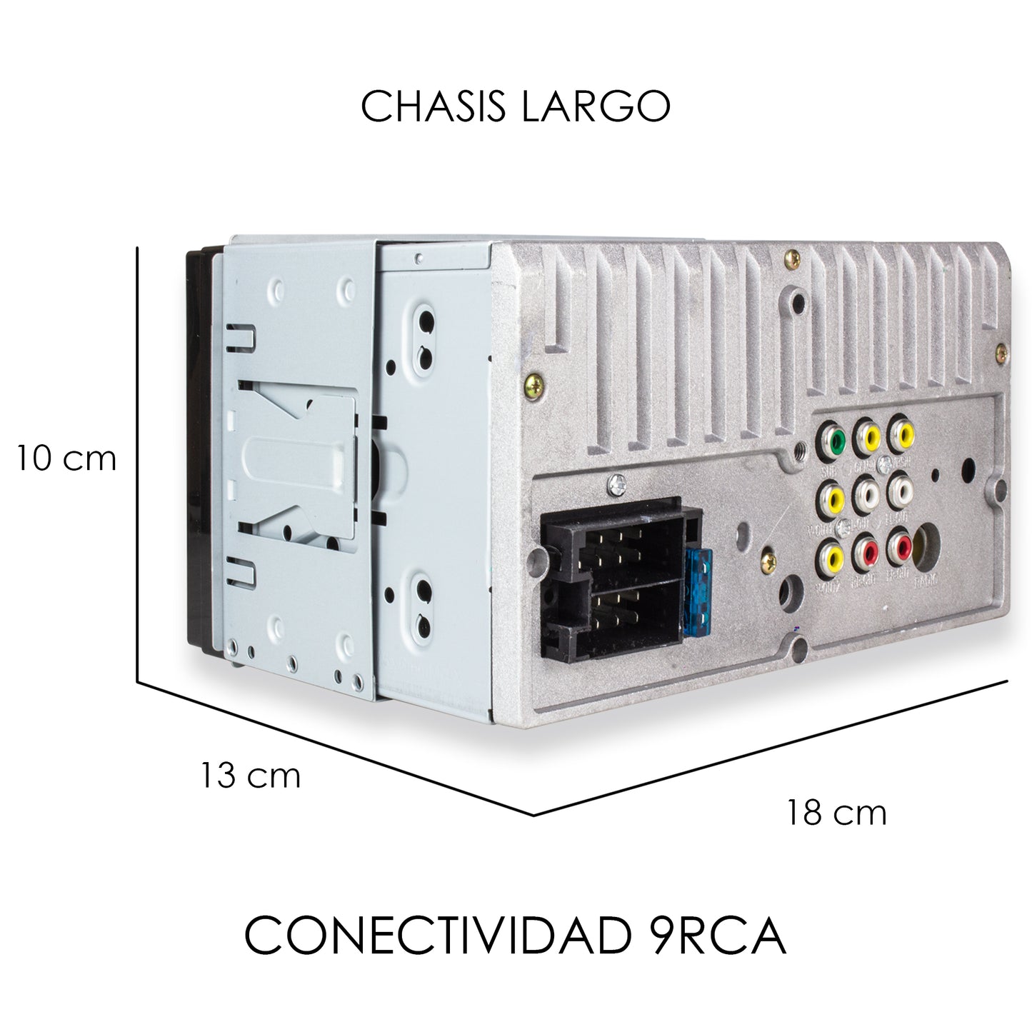 Autoestéreo de Pantalla Táctil de 7" con Mirror Link y Bluetooth, XZR-070