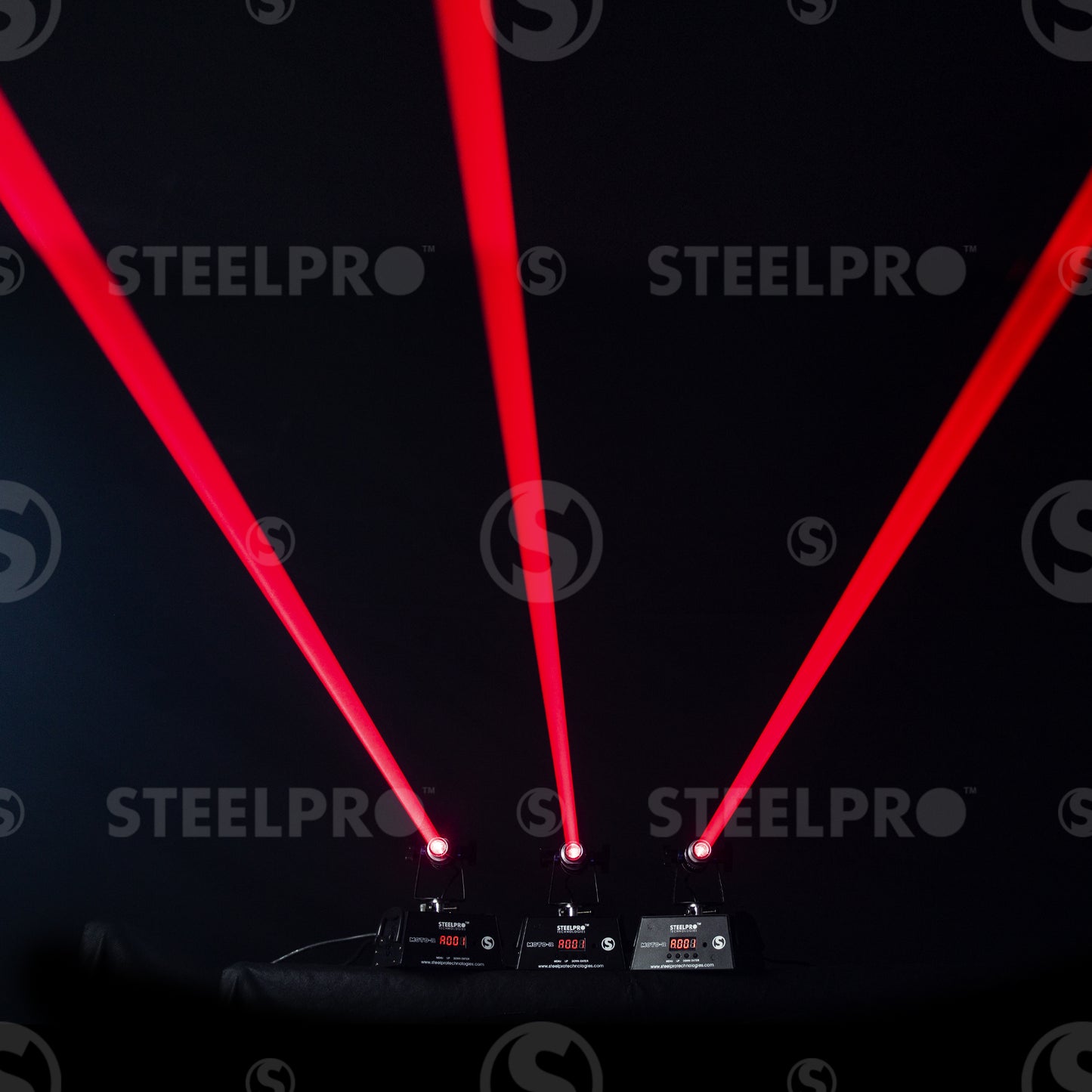 Láser Rojo Motorizado DMX de 120mw