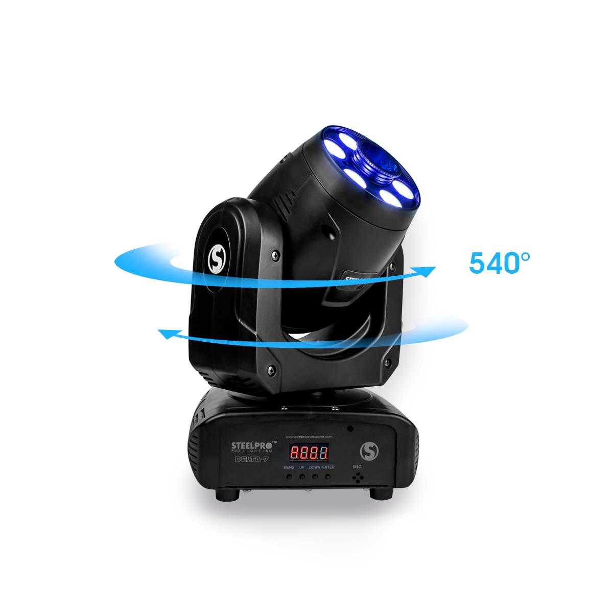 Cabeza Movil Wash + Beam 4 En 1 RGBW
