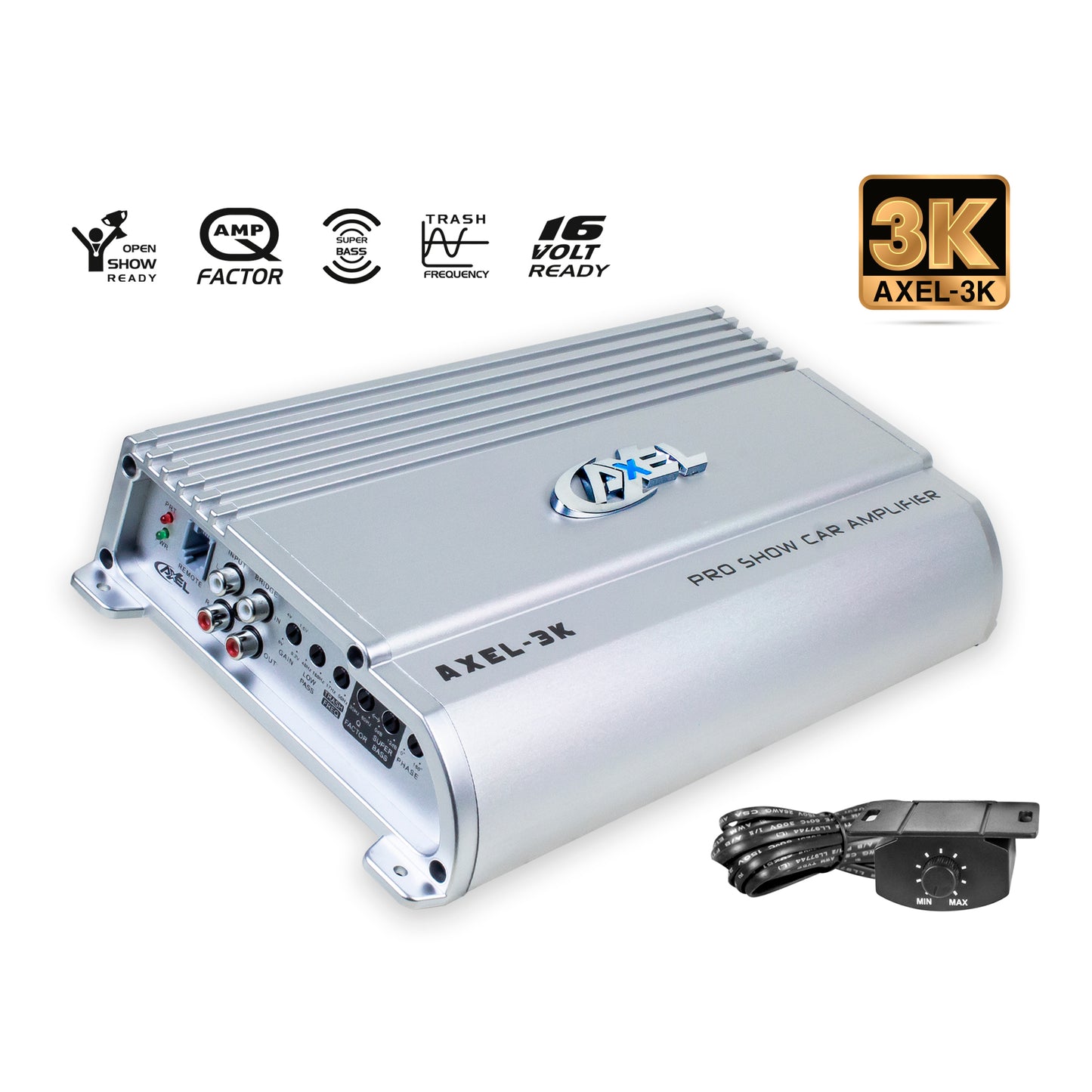 Amplificador Para Auto Clase D 1250w Rms Mono Mini AXEL-3K