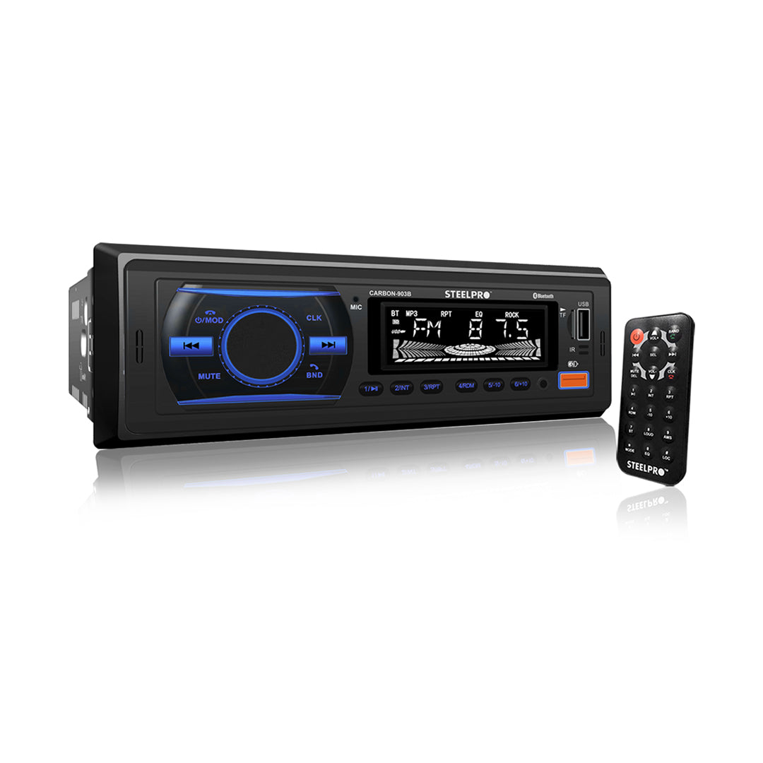 Autoestéreo Con Bluetooth De 1 Din, CARBON-903B