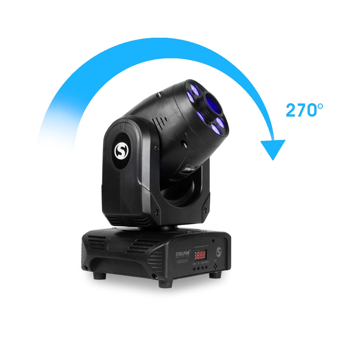 Cabeza Movil Wash + Beam 4 En 1 RGBW