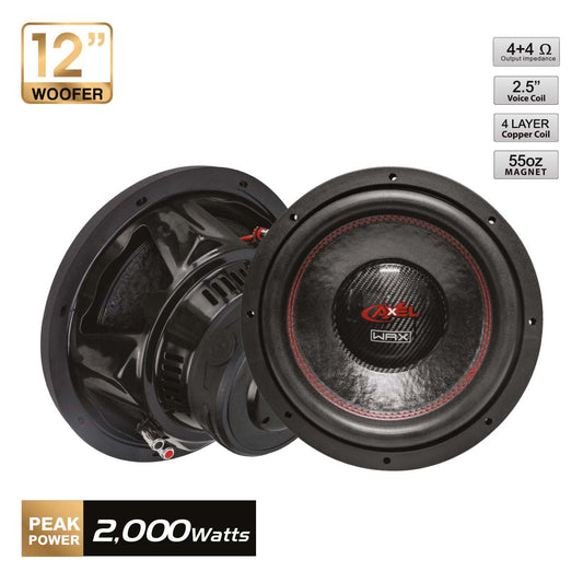 Subwoofer de 12" Pulgadas Openshow De 2000w Kevlar Axel